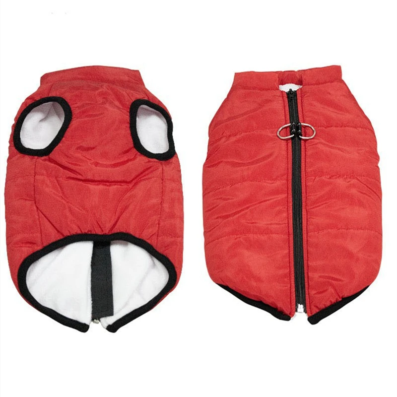 Ropa de invierno para perros pequeños, chaqueta cálida a prueba de viento, acolchada, chaleco, Yorkie, Chihuahua, cachorro, gato - imagen 3