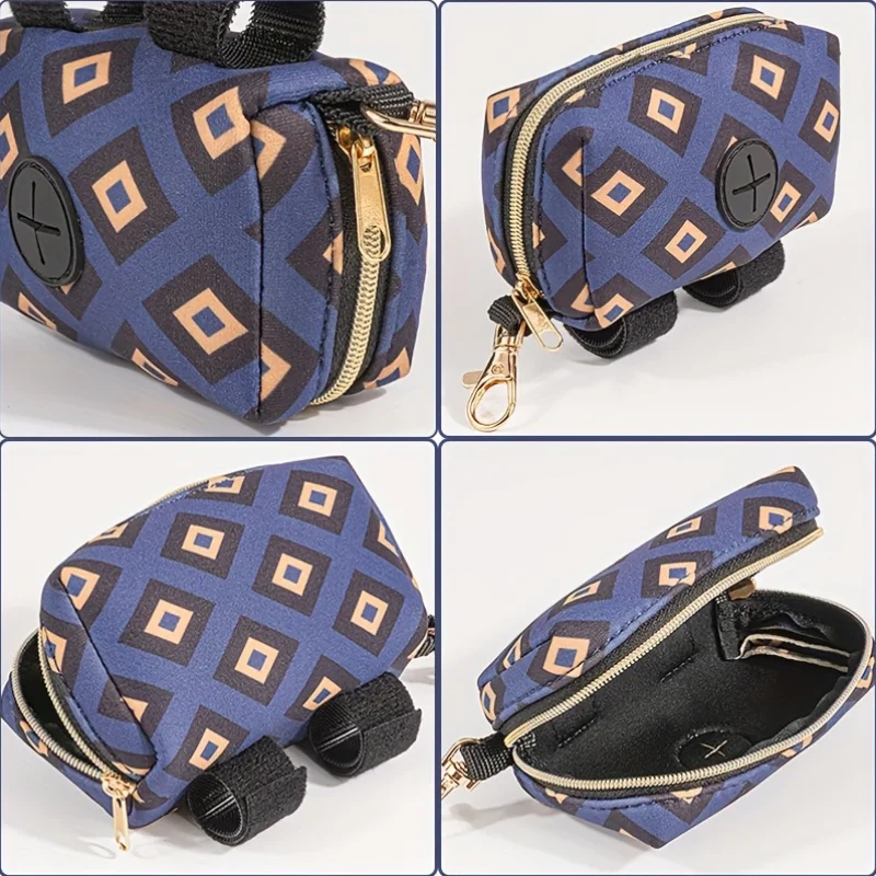 Portable Dog Waste Bag Dispenser Durable Pet Poop Bag Holder Dispensers Outdoor Pet Trash Bags Dispenser for Dogs Pet Supplies - imagen 4