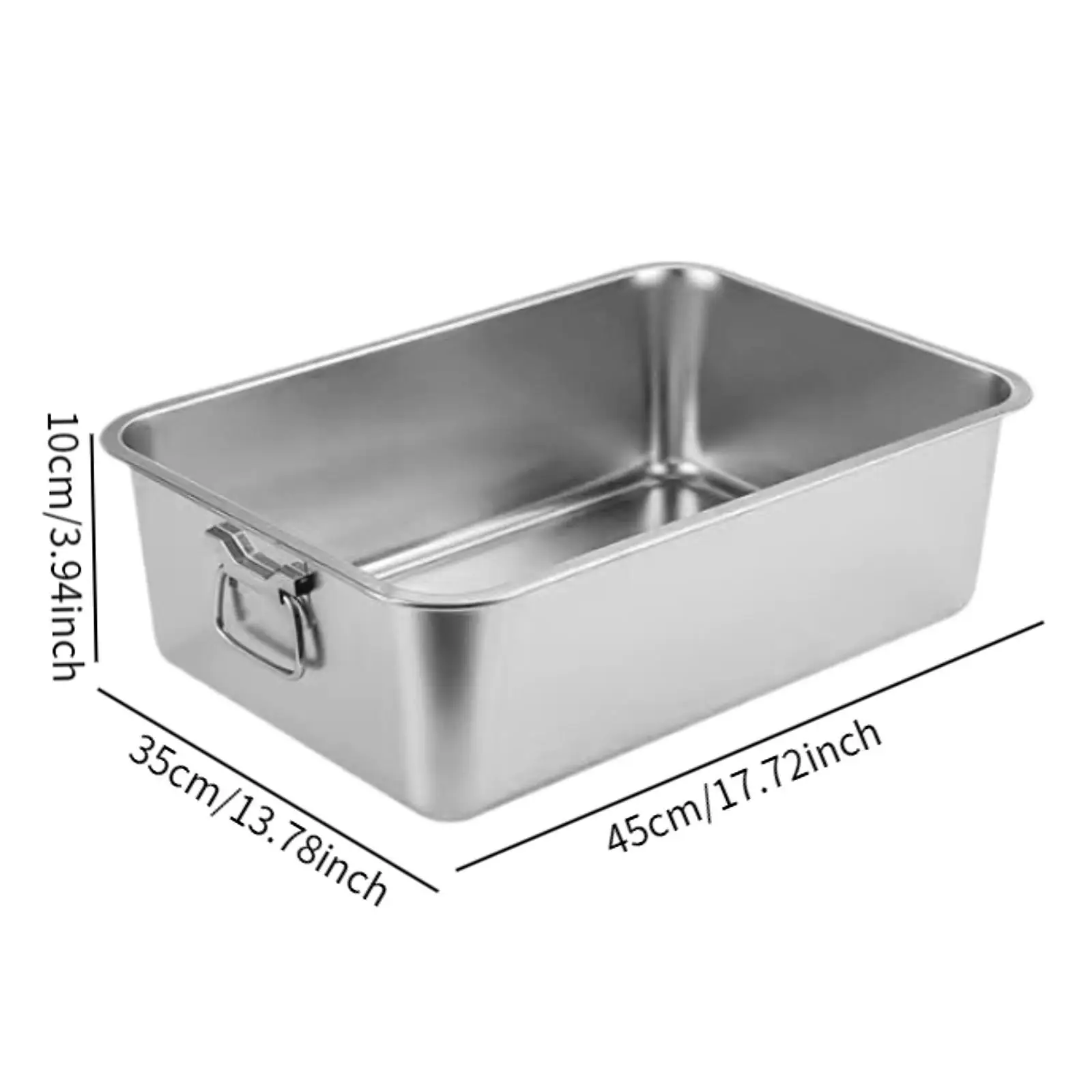 Caja de arena abierta con asas para todo tipo de arena para gatos y gatitos - imagen 5