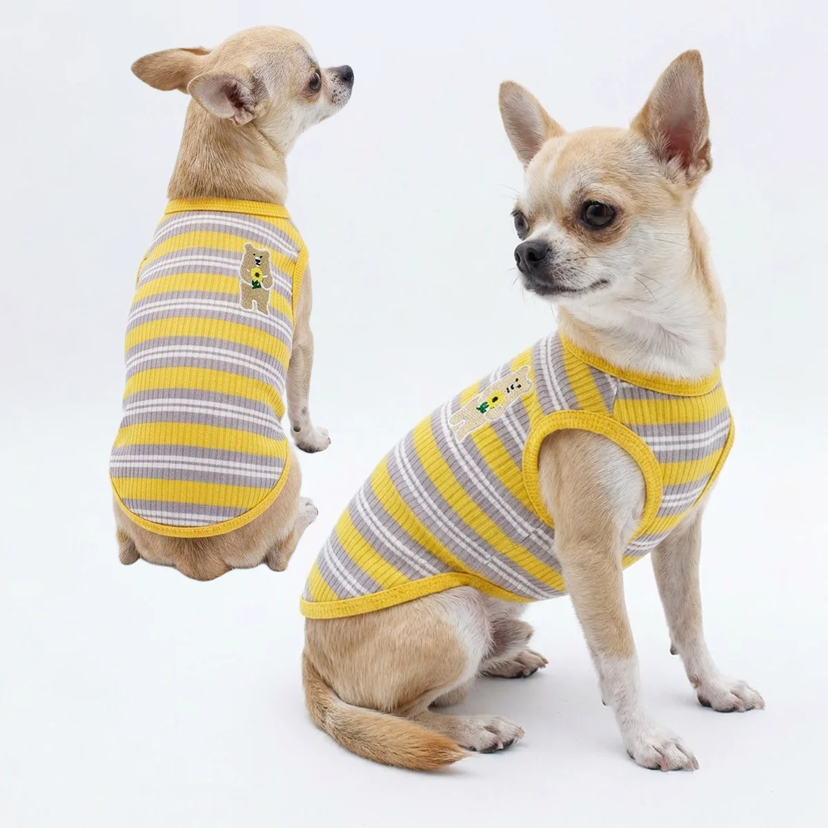 Camiseta sin mangas para perros pequeños – Chihuahua y Yorkie - imagen 4