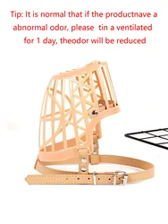 Funda antimordedura transpirable y cómoda para perro