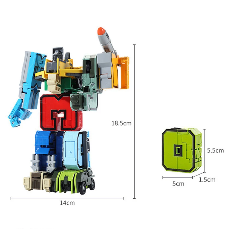 Robot Transformable Educativo para Niños – Aprende Letras, Números y Matemáticas - imagen 5