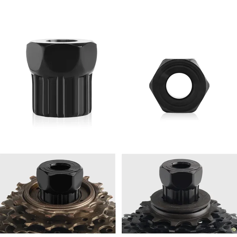 Extractor de anillas de cassette para bicicleta – Llave de 12 dientes en acero al carbono - imagen 3