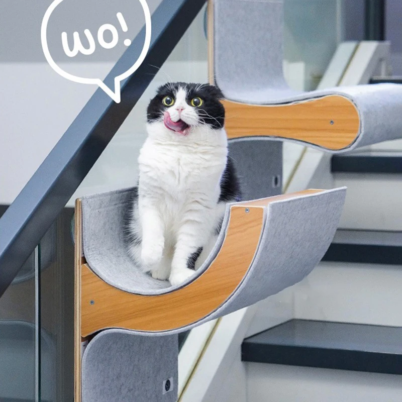 DIY combinación gratuita nido de gato ventana pared ventosa gato tablero rascador plataforma escalada juego marco gatos juguetes suministros