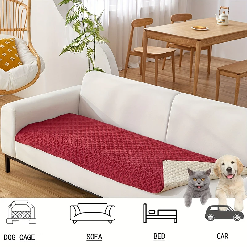 Cama para perros medianos y grandes, cojín para mascotas, productos para mascotas, cestas, alfombrilla, sofá, cesta para cachorros pequeños, suministros para gatos, cojines esponjosos, accesorios - imagen 4