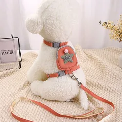 Pechera acolchada para perros y gatos – Correa ajustable para paseo