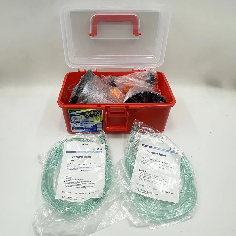 NO.1-NO.5 Kit de máscara de oxígeno para perros y gatos, máscara atomizadora de inhalación de oxígeno para animales, suministros clínicos, sala de cuidado de mascotas - imagen 3