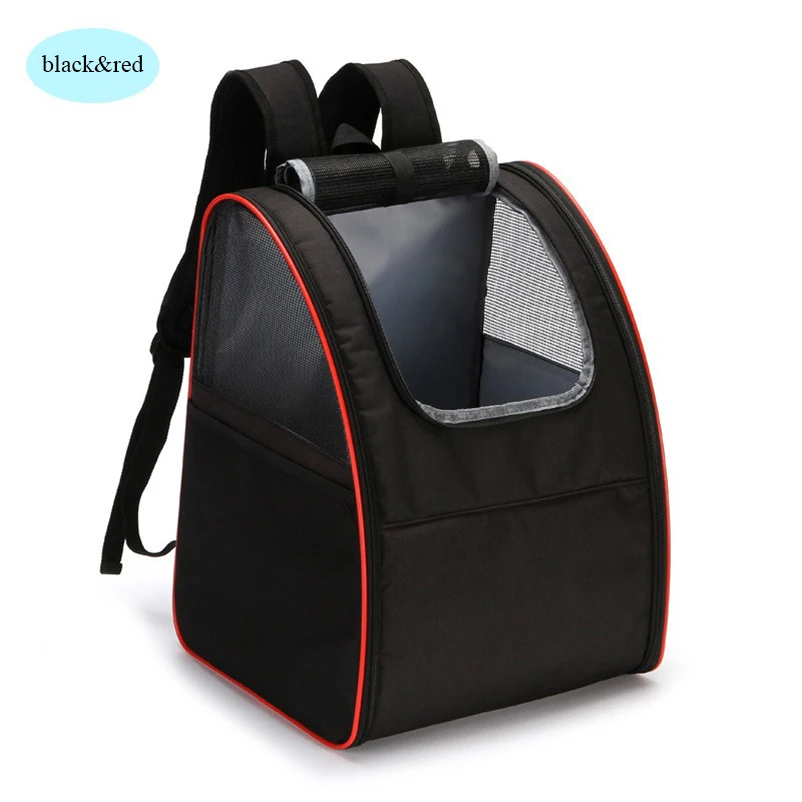 Bolsa para mascotas, bolsa de viaje para perros y gatos, bolsa de alambre plegable, mochila cómoda y transpirable portátil para mascotas, suministros para mascotas - imagen 2