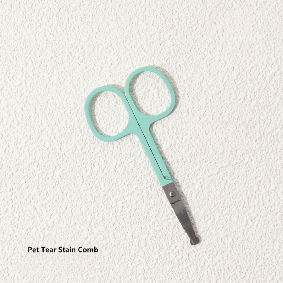 Juego de aseo para mascotas, cepillo para ojos de mascotas, tijeras para ojos de mascotas, quitamanchas suaves y herramienta para quitar la piel, adecuado para perros y gatos, - imagen 3