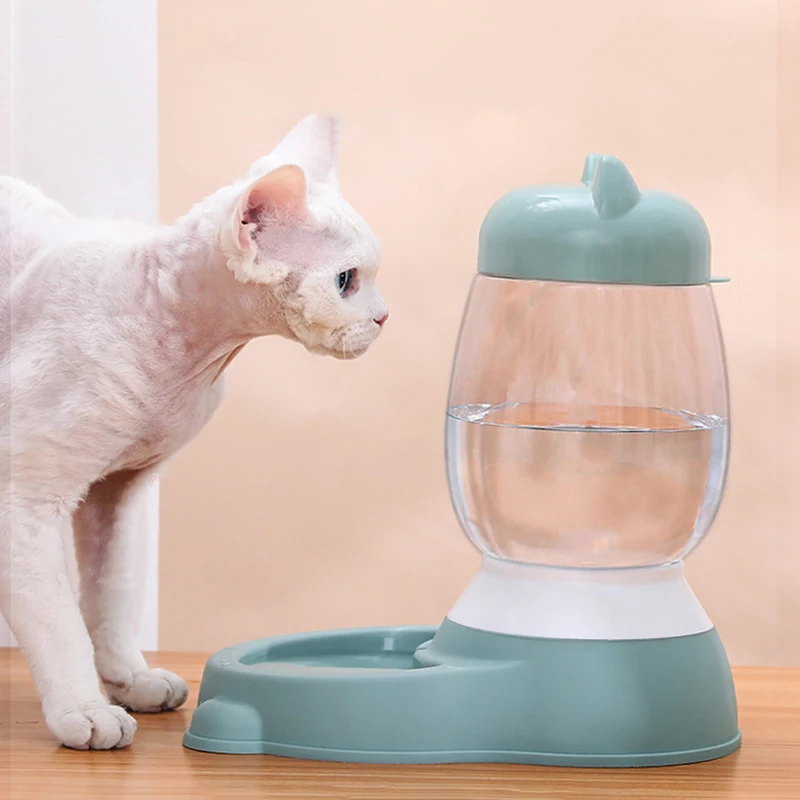 HOOPET 2025 nuevo tazón para gatos, 3 colores, alimentador automático para mascotas, dispensador de cuencos para beber para perros, tazón de agua para comida para gatos y cachorros, accesorios para mascotas - imagen 2