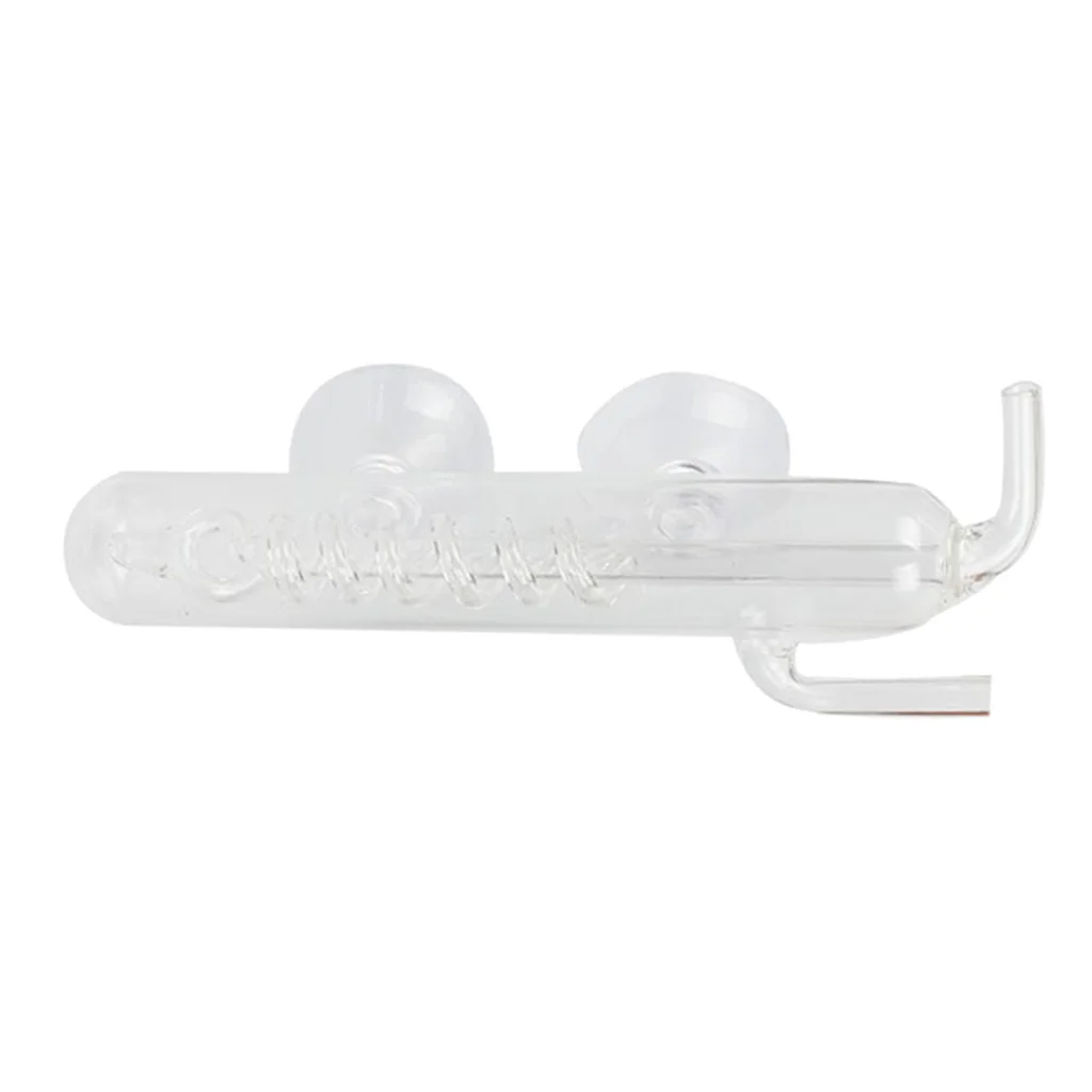 Aquarium Fish Tank CO2 Monitor With Spiral Bubble Counter 4cm Aquarium Fish Tank CO2 Monitor With Spiral Bubble Counter 4cm