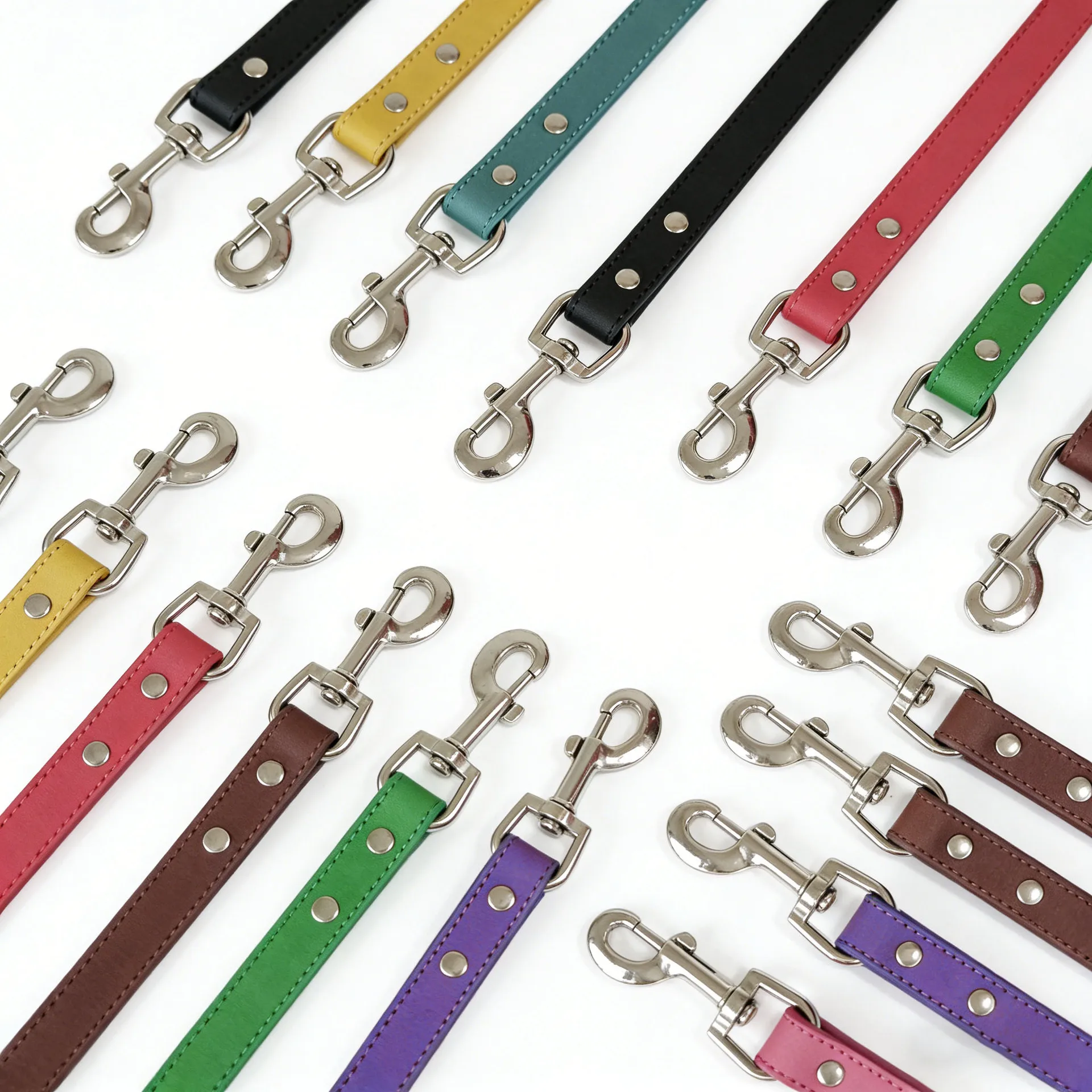 Correa de cuero para perros - Resistente para paseo y entrenamiento - imagen 2