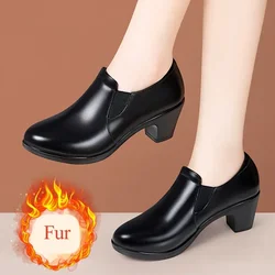Zapatos de cuero suave con peluche para perros mini – Cómodos y anchos