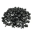 black 100pcs