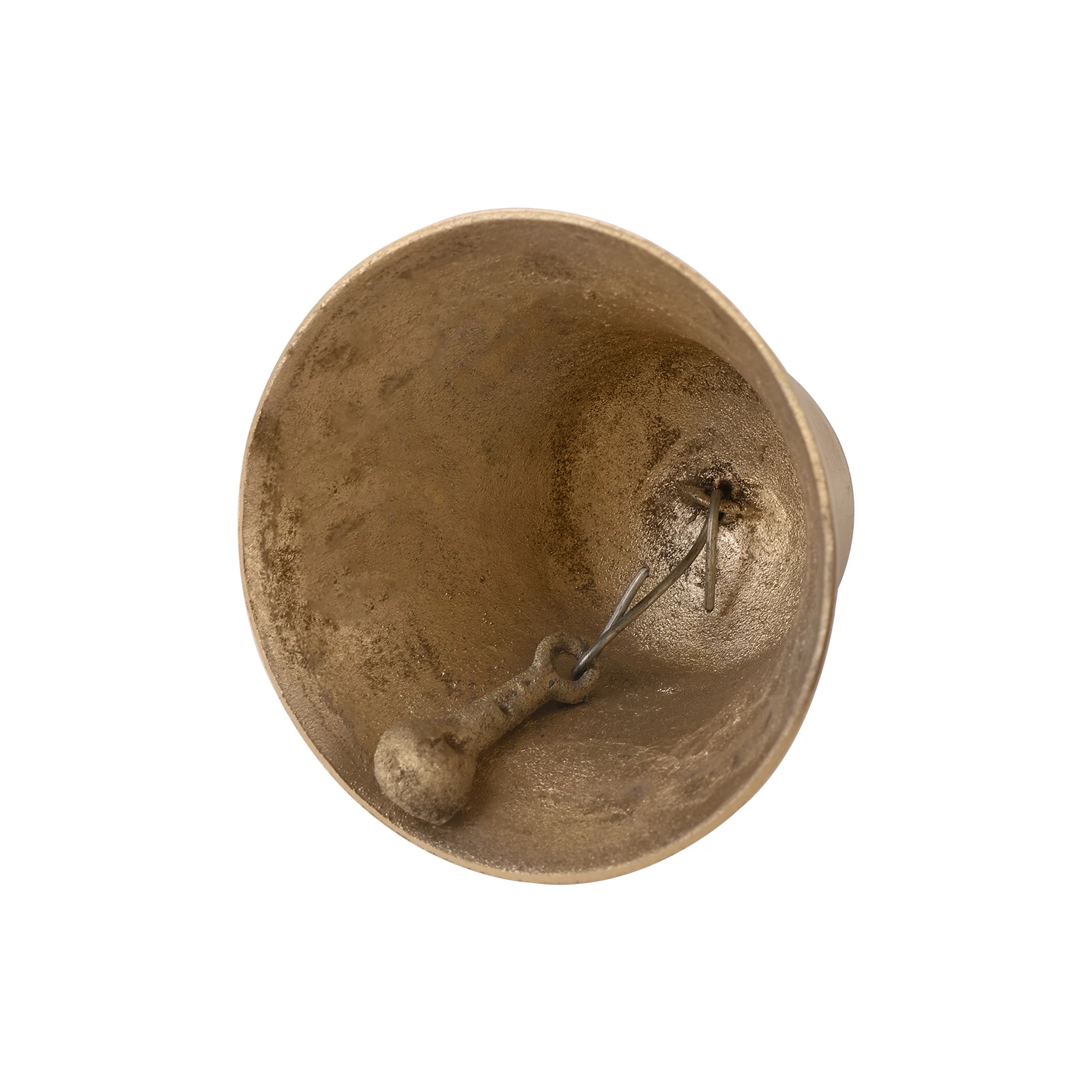 Campana de latón para ovejas, equipo para ganado, vaca, caballo, perro, campanas para pastoreo, previene la pérdida, Material de cobre puro, campana de granja ruidosa y nítida, 1 ud. - imagen 3