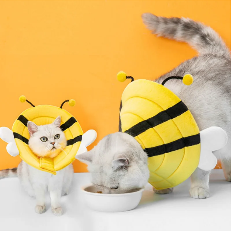 Collar isabelino postoperatorio para gatos y perros – Anti-lamido suave - imagen 4