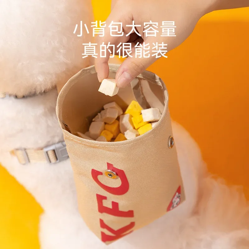 Correa de mochila para mascotas, bonita correa para salir de perros pequeños, pecho para perros pequeños, correa libre antirotura - imagen 3