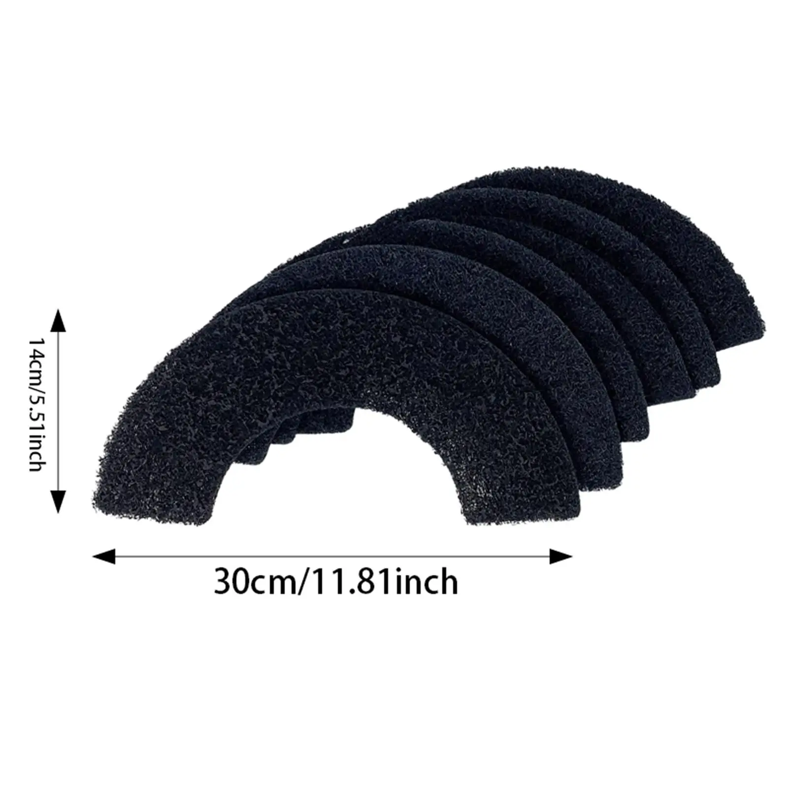 6x Odor Absorbing Moisture Control Deodorant Cotton Professional Suitable for Litter Robots Odor Absorber Deodorizers Filter