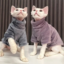 Abrigo de lana para gato Sphynx – Protección térmica otoño-invierno