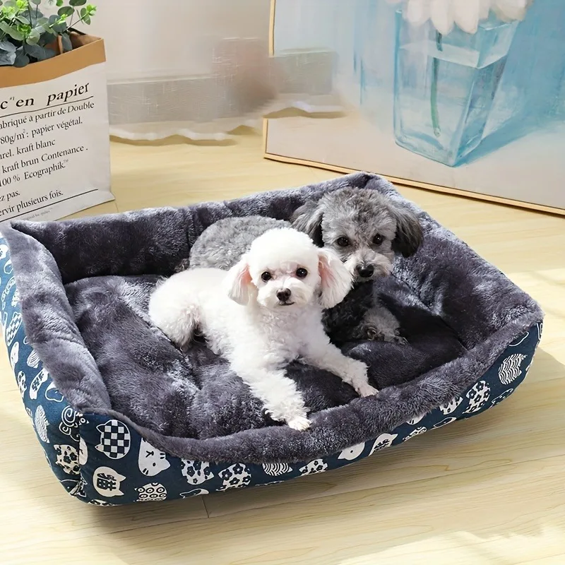 Cama térmica acolchada para perros y gatos – Ideal para el invierno - imagen 2