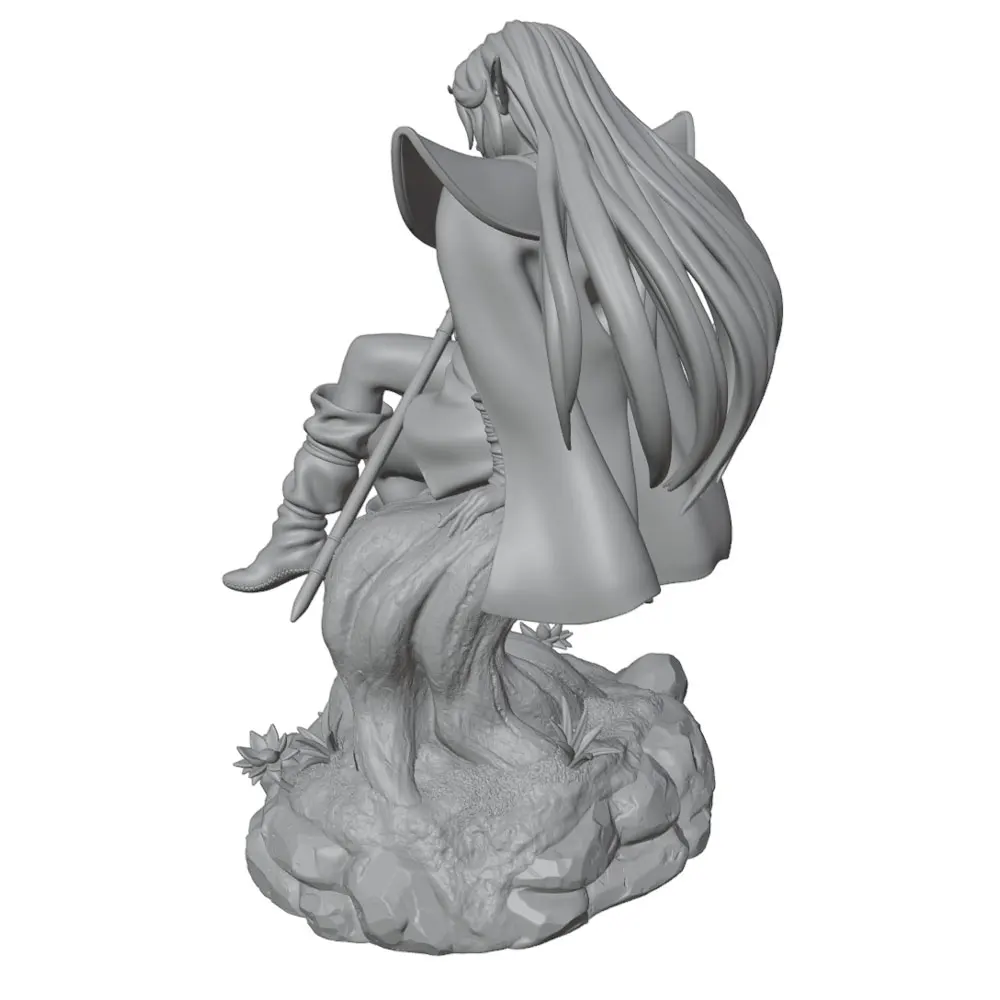 Estatua miniatura resina 3D sin pintar regalo de gatos y perros - imagen 3