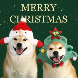 Gorro de Navidad para perro Pomeriano – Felpa suave