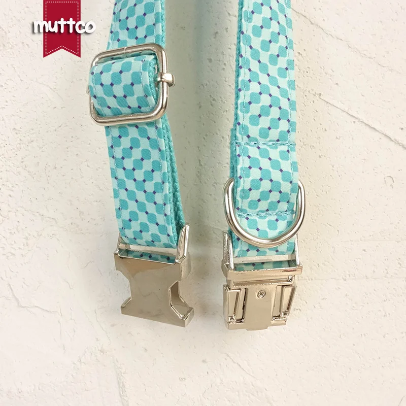 MUTTCO-collar para perro con grabado independiente, placa ajustable personalizada para cachorro, 5 tamaños, UDC132 - imagen 2