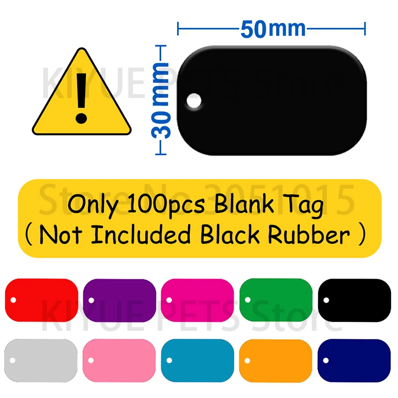 Mix 50X30MM Tag