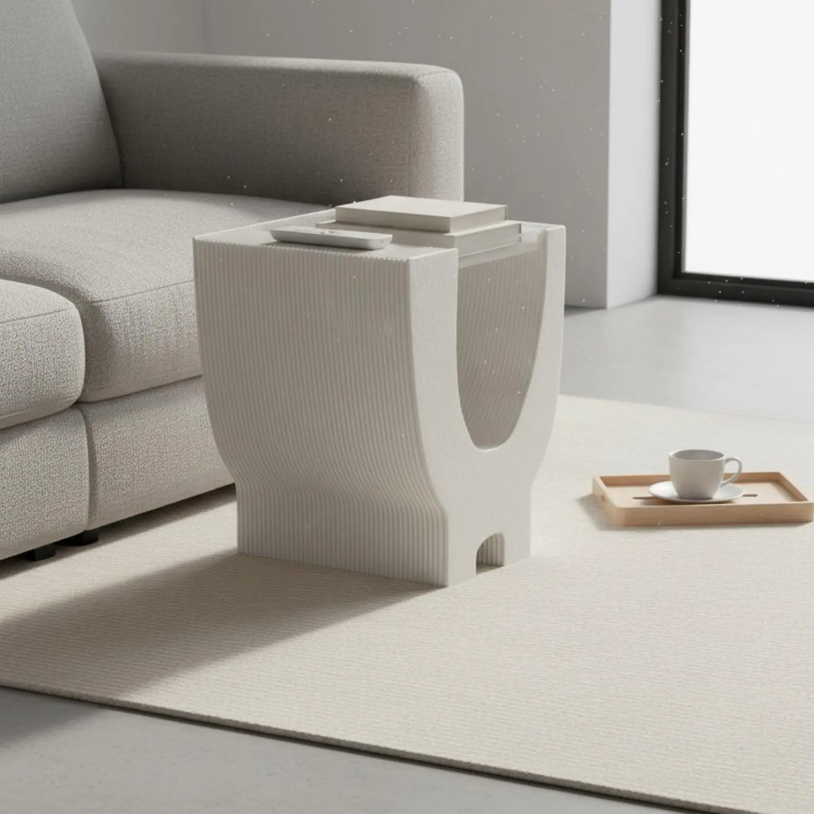 Mesa plegable hexagonal para gatos y perros de papel resistente - imagen 3