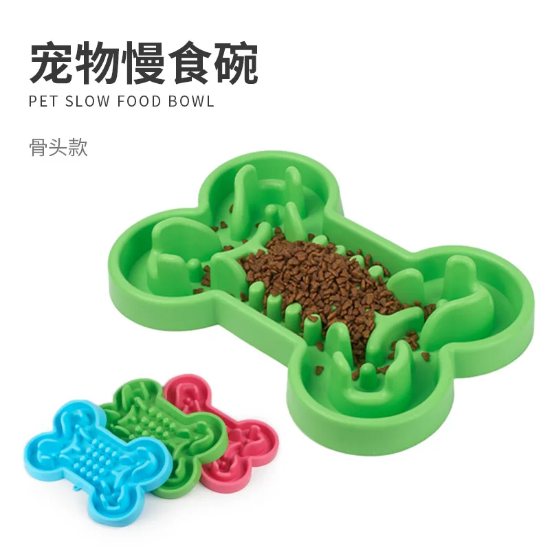 Cuenco de goma suave y saludable para perro y gato, alimentador lento de comida, antideslizante, comedero de viaje - imagen 3