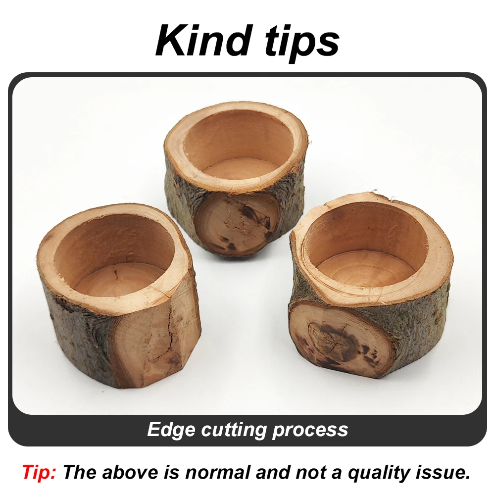 Cuenco de madera para hámster y animales pequeños – Comedero natural - imagen 2