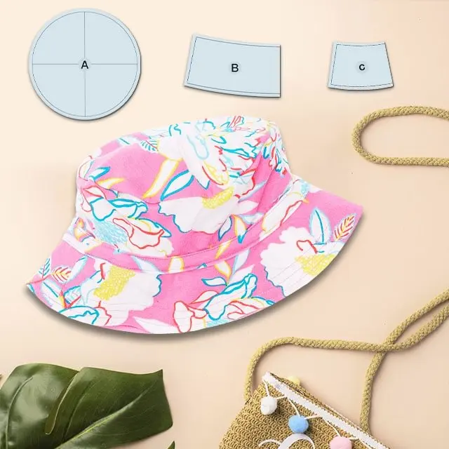 Regla de plantilla de sombrero hecha a mano para costura de retazos, regalo ideal para entusiastas del arte de bricolaje, accesorios de patrón de costura reutilizables de acrílico transparente - imagen 2