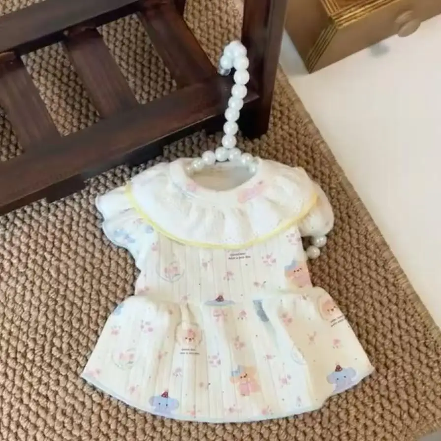 Ropa floral dulce primavera y otoño para gatos, Teddy, perros pequeños - imagen 3