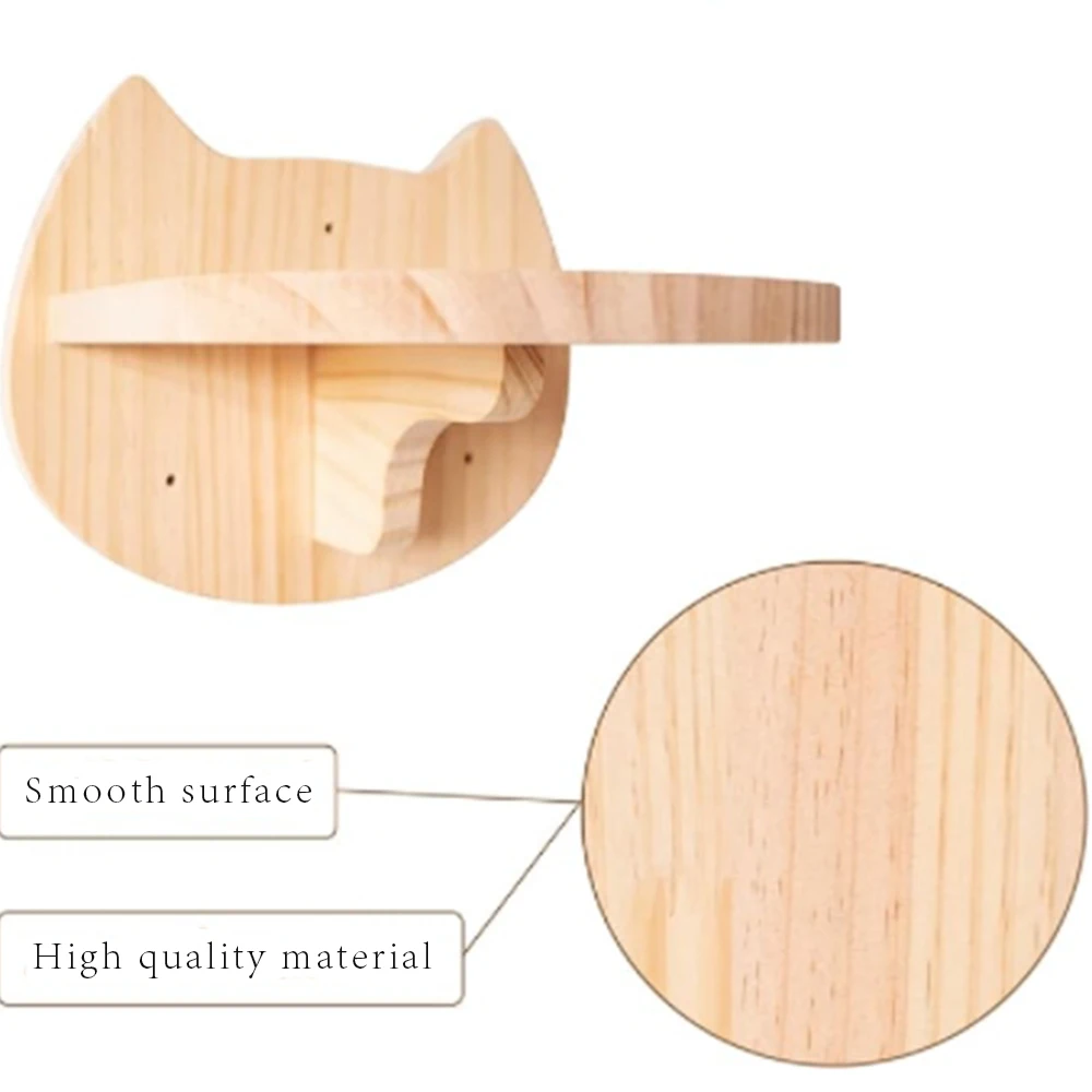 Escalera de escalada para gatos, poste de rascado para colgar en la pared, hamaca para gatos, muebles de árbol, garra de molienda, Pedal para saltar, juego para dormir - imagen 3