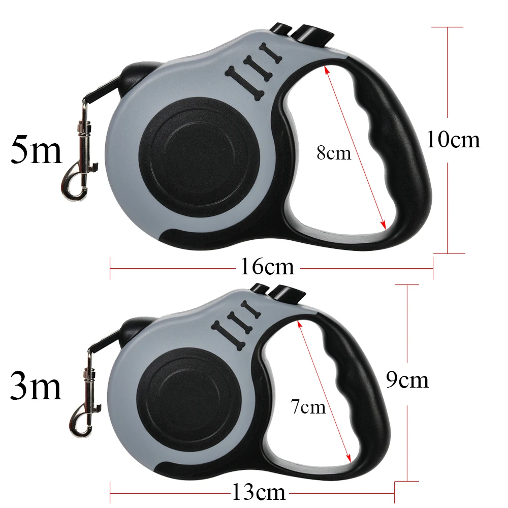 Correa extensible de nailon para perro y gato - imagen 4