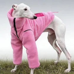 Abrigo invierno para galgo italiano – Lana antip viento y calor