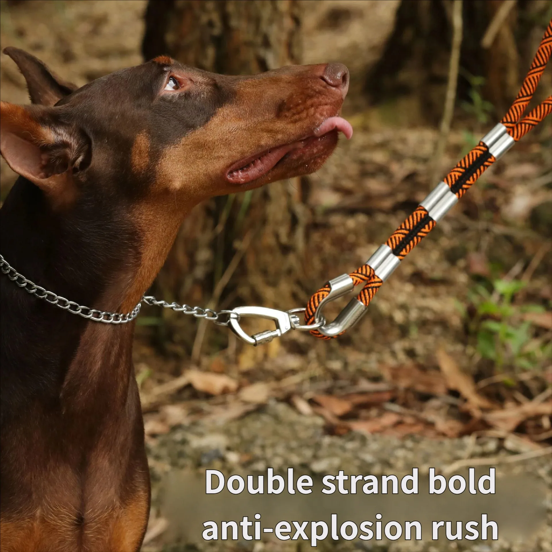 Correa táctica resistente para perros antitirones entrenamiento - imagen 4