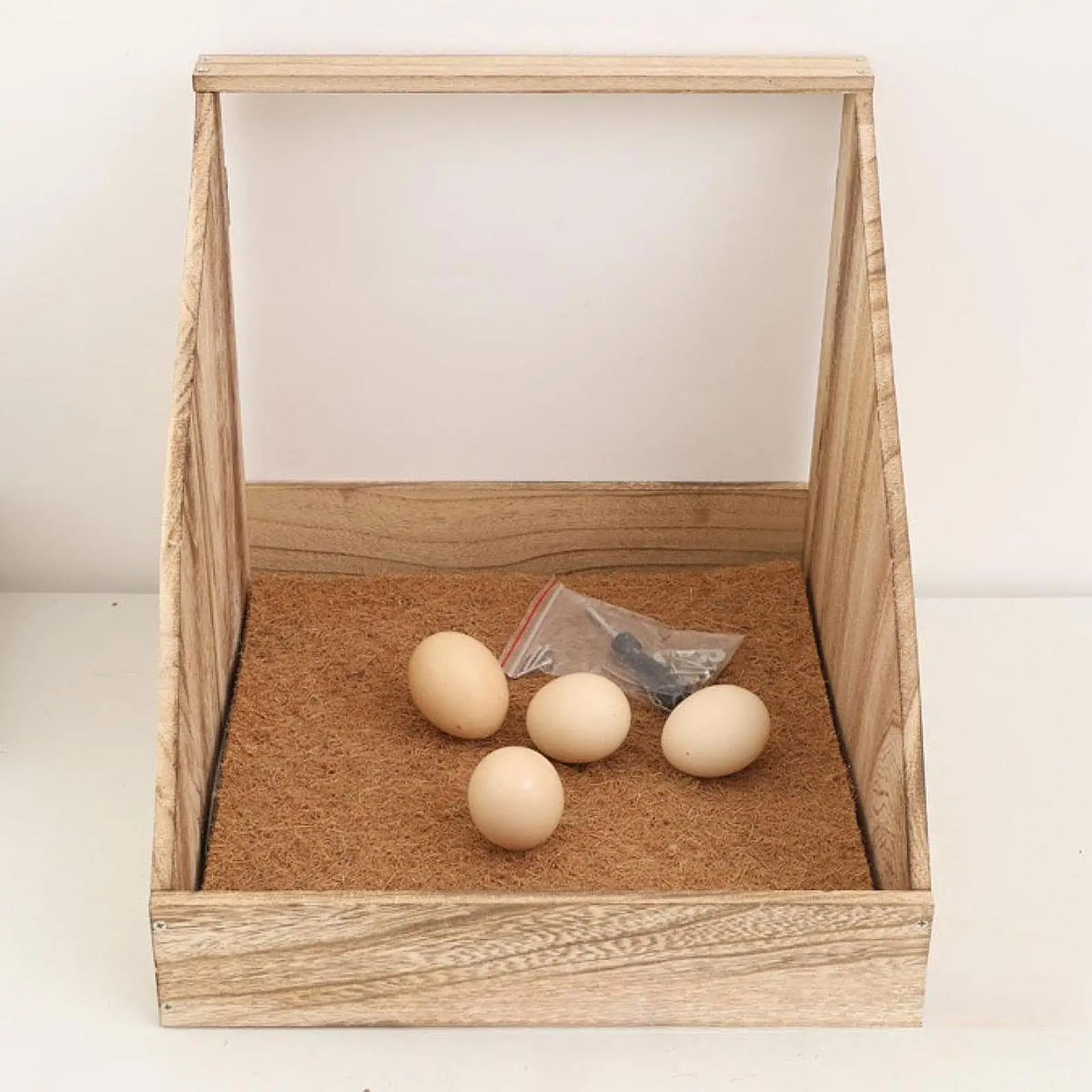 Chicken Nesting Box Single Compartment Chicken Coop Accessories Duty Laying Nest Box House Chicken Nesting Box Single Compartment Chicken Coop Accessories Duty Laying Nest Box House