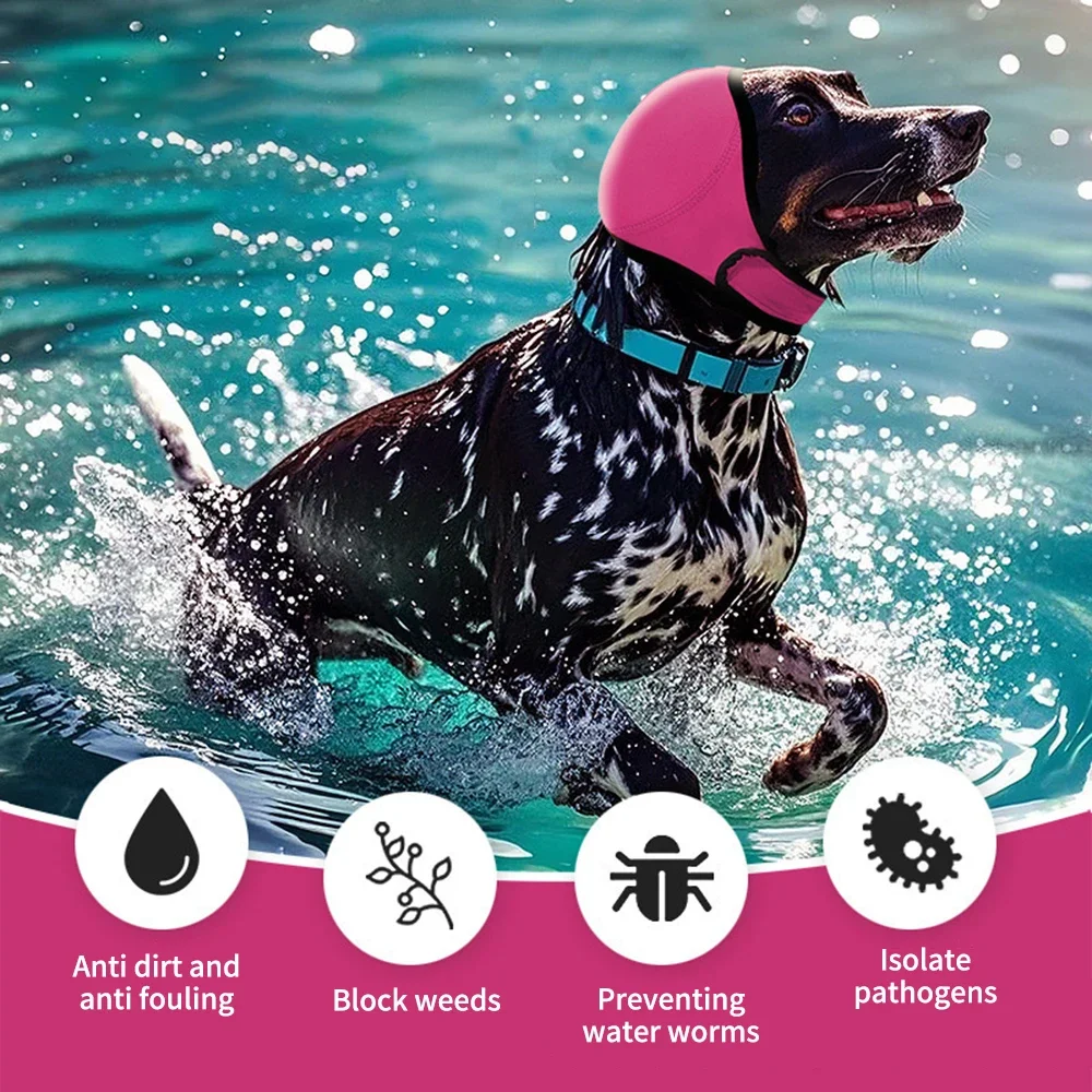 Orejeras para perros con reducción de ruido e impermeables para nadar - imagen 3