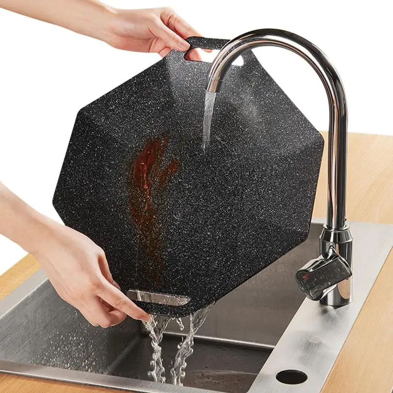 Estufa eléctrica con revestimiento de piedra médica, parrilla superior, resistente al calor, para el hogar, exterior, portátil - imagen 3