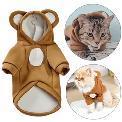 Ropa bonita sin pelo para gatos, disfraces de invierno para mascotas, sudadera con capucha Sphynx, suéter, trajes para mascotas, ropa para perros, katten kleding
