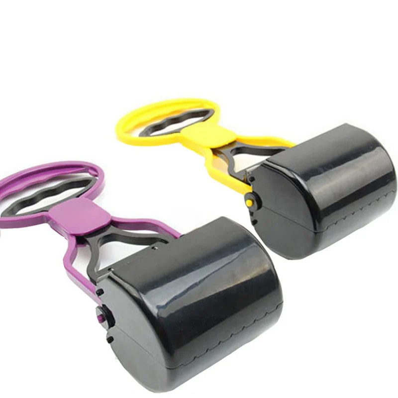 Recogedor de excrementos de mascotas para perros y gatos, herramienta portátil y duradera para recoger caca de perro, fácil de usar, hierba y grava, para exteriores - imagen 5