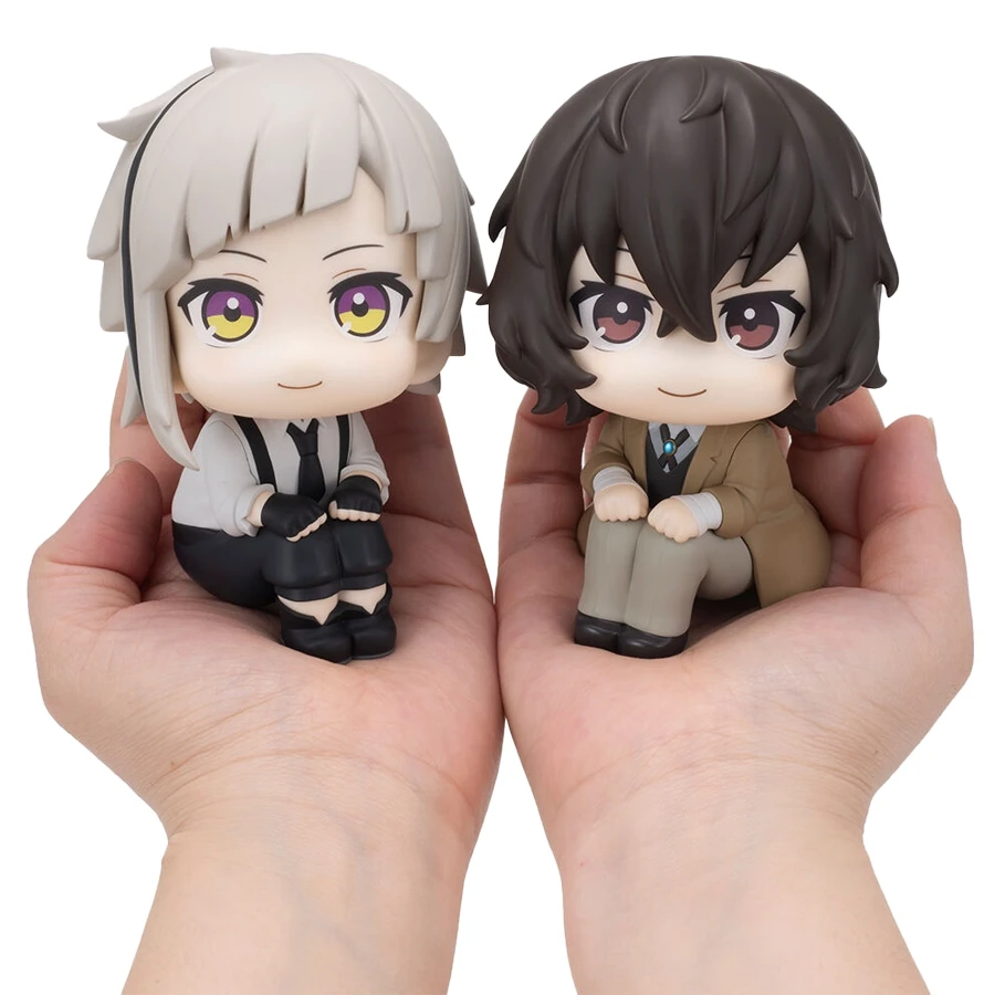 Figura Bungou Stray Dogs 10 cm - Atsushi Nakajima y Dazai Osamu (PVC)