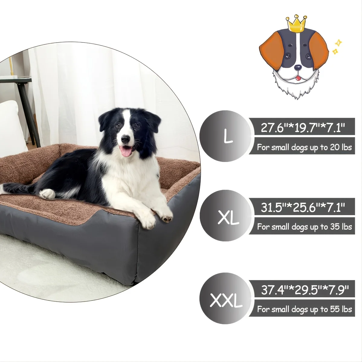 Sofá para perros, suministros para camas para mascotas, accesorios para cachorros, manta, cama, alfombra grande y pequeña, accesorio, cesta para perros, cestas para mascotas, cojines de cama - imagen 5