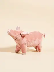 Juguete mordedor peluche cerdo para perros – Resistente y divertidocd