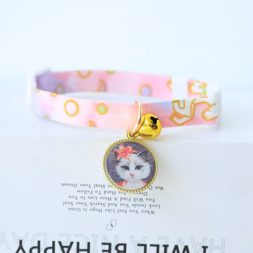 Collar con cascabel, hebilla de seguridad para gatos y perros - imagen 4