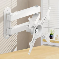 Soporte mural retráctil para TV y monitor hasta 37'' - 15 kg