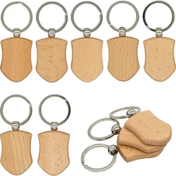 Etiqueta para perro en madera, forma escudo, personalizada y duradera