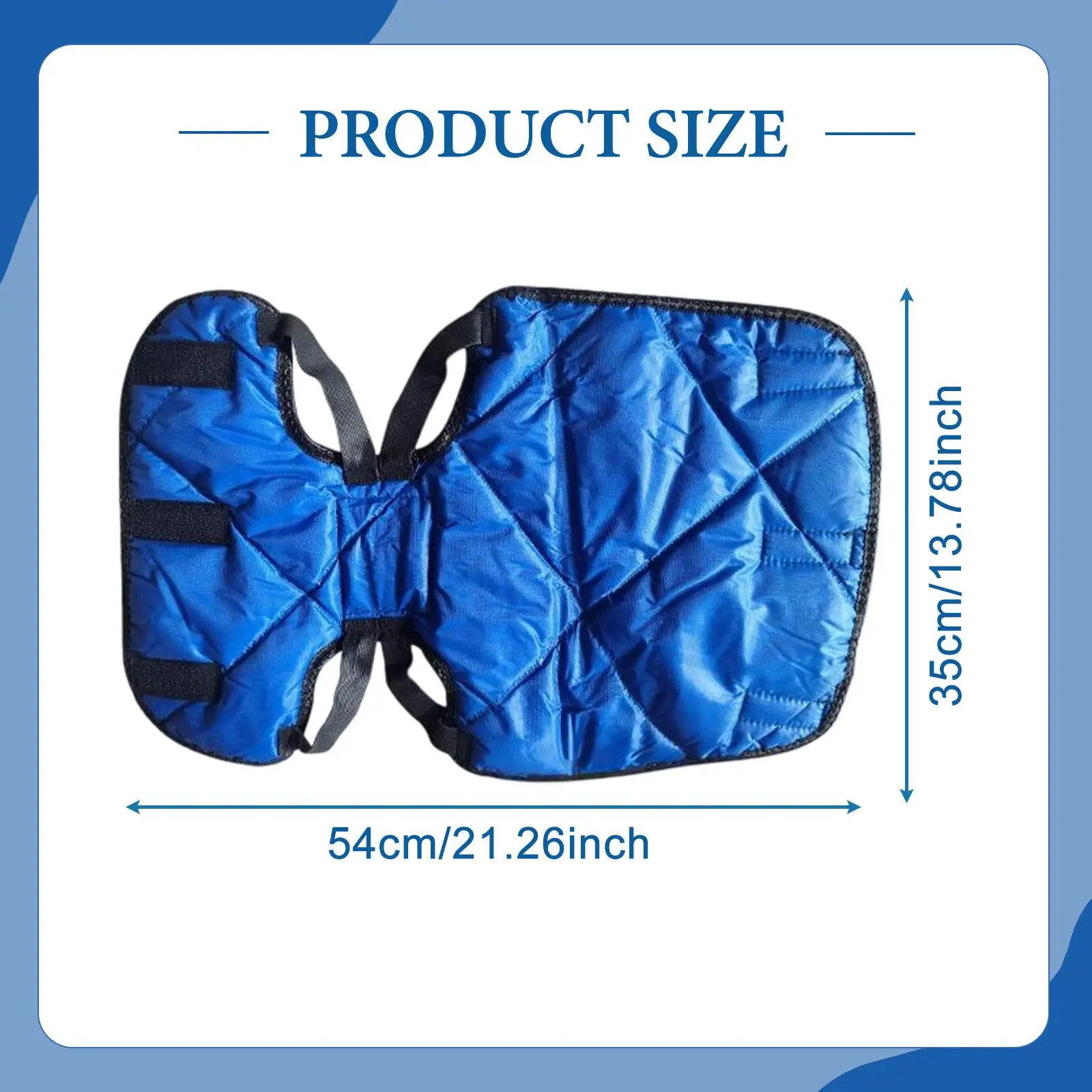 Chaleco de tela gruesa para pantorrilla, manta de cabra para ganado con aislamiento suave y cálido para invierno, chaqueta para animales pequeños, ropa para mascotas - imagen 5