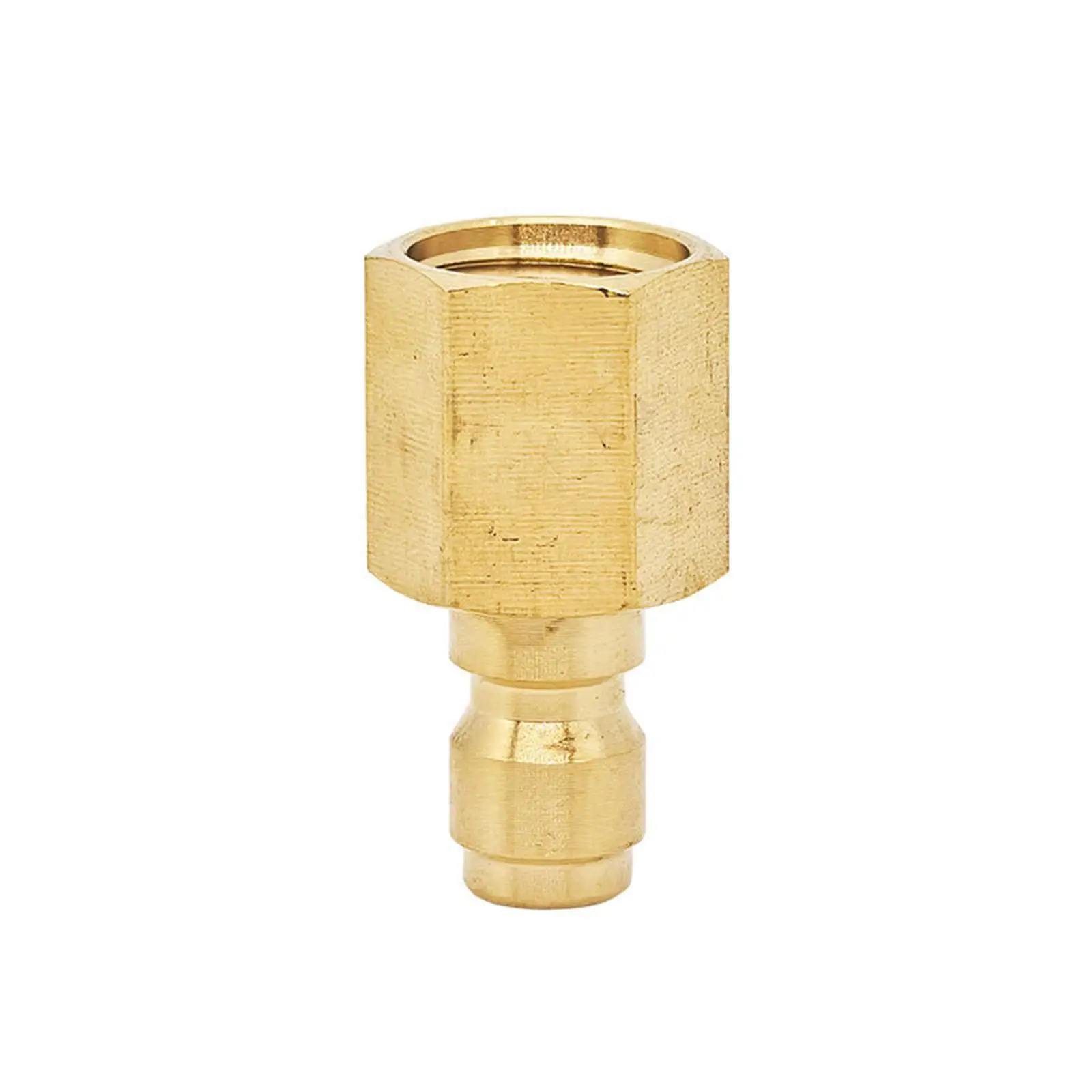 Pressure Washer Adapter Wear Resistant Copper Coupler Quick Connect Fitting Replace Easy Installation Pressure Washer Coupling